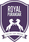 Royal Purandar shield logo